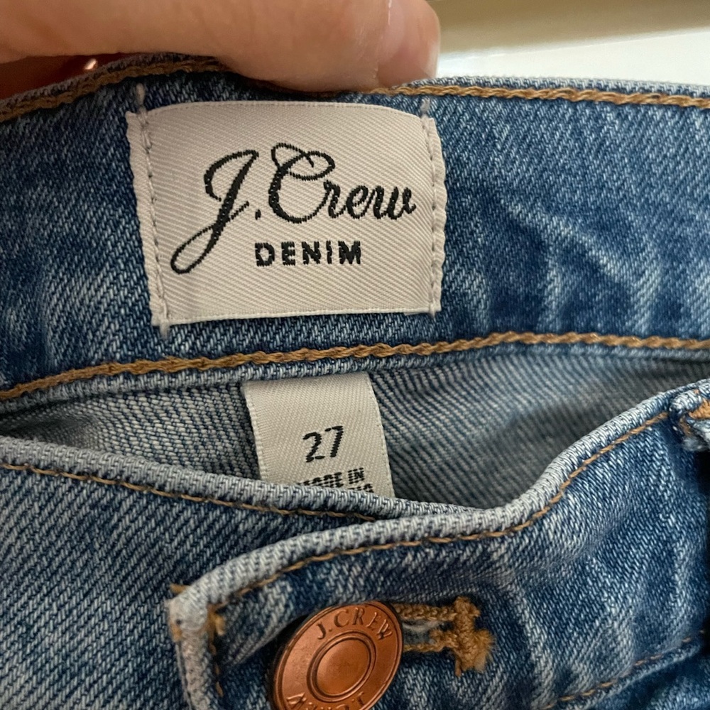 J.Crew High Rise Denim Shorts - Picture 2 of 4
